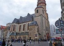 DU2016 P3890-P1170950  Nicolaikerk, voor de val van de muur een centrum van vreedzaam verzet tegen het Oost-Duitse regime, van waaruit elke maandag grote demonstraties vertrokken.