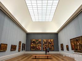 BERLIJN2022_FXTX5250 De Gemäldegalierie bevat de Westerse collectie van klassieke kunst, met enkele meesterwerken van Breughel, Holbein, Vermeer, Rembrandt, Carravagio, ...