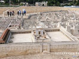 De Joodse tempel ten tijde van de Romeinen.