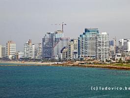 Tel Aviv vanuit Jaffa ASCII