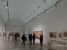 SPANJE2022_FXTX1621 Het museum geeft een overzicht van de ontwikkelingen in de Spaanse kunst en architectuur voor en na de burgeroorlog, met als topstuk de Guernica van Picasso...